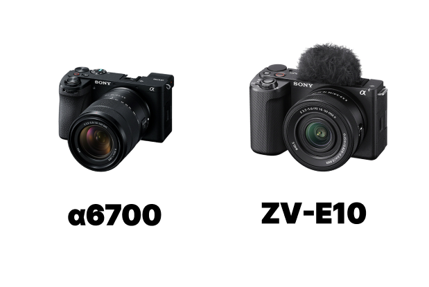 2026年版】Sony α6700とZV-E10を徹底比較！写真派とVlog派で答えが